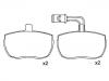 Brake Pad Set:190 6157